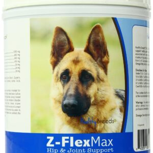 Healthy Breeds German Shepherd Z-Flex Max Hip and Joint Soft Chews 170 Count