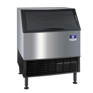 manitowoc undercounter ice maker, dice ice cube style, 286 lb/24hr ice production with 19 lb storage capacity