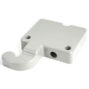 241946710 refrigerator door hinge cover, left (gray) genuine original equipment manufacturer (oem) part gray