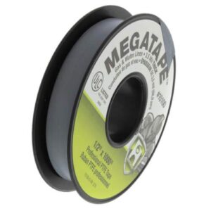 PTFE MEGATAPE, 1/2" x 1000" (Grey)