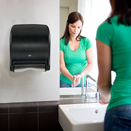 Tork Hand Towel Roll Dispenser, Smoke, H21, Electronic, Touch-Free, Durable, Hygienic, 86ECO