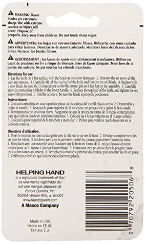 Helping Hand Utility Replacement Blades, 5 Count