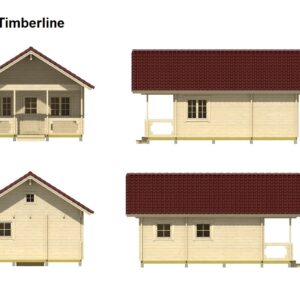 Allwood Timberline | 483 SQF Cabin Kit