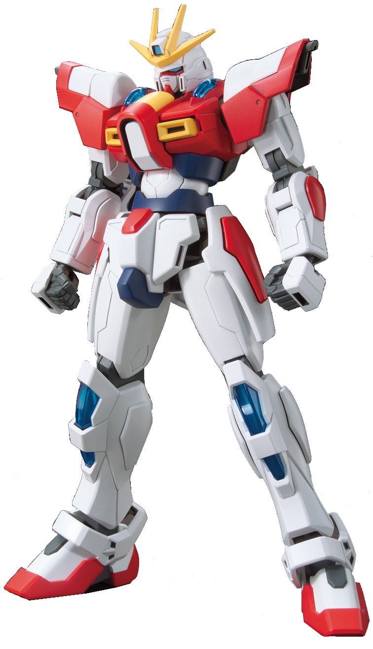 Bandai Hobby - Gundam Build Fighters Try - #18 Build Burning Gundam, Bandai HGBF 1/144 Model Kit