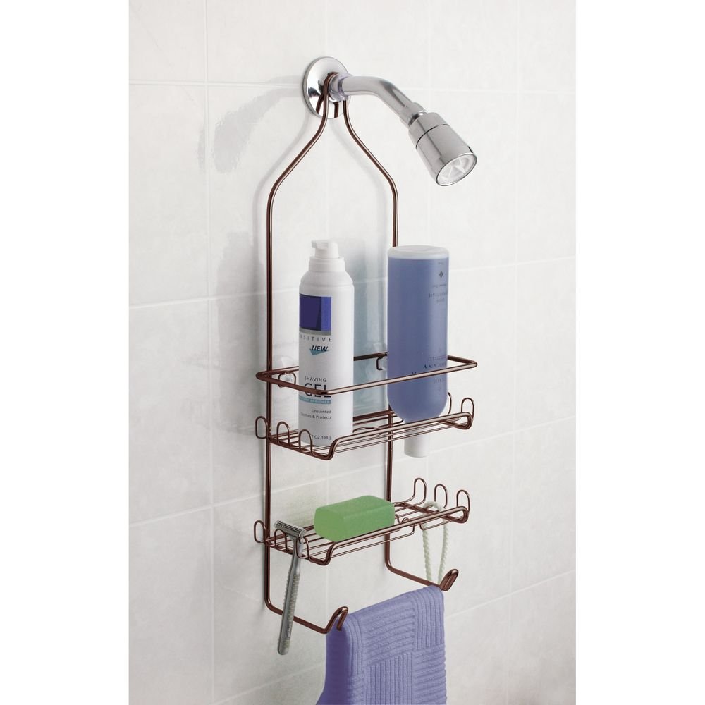 iDesign Milo Metal Wire Hanging Shower Caddy