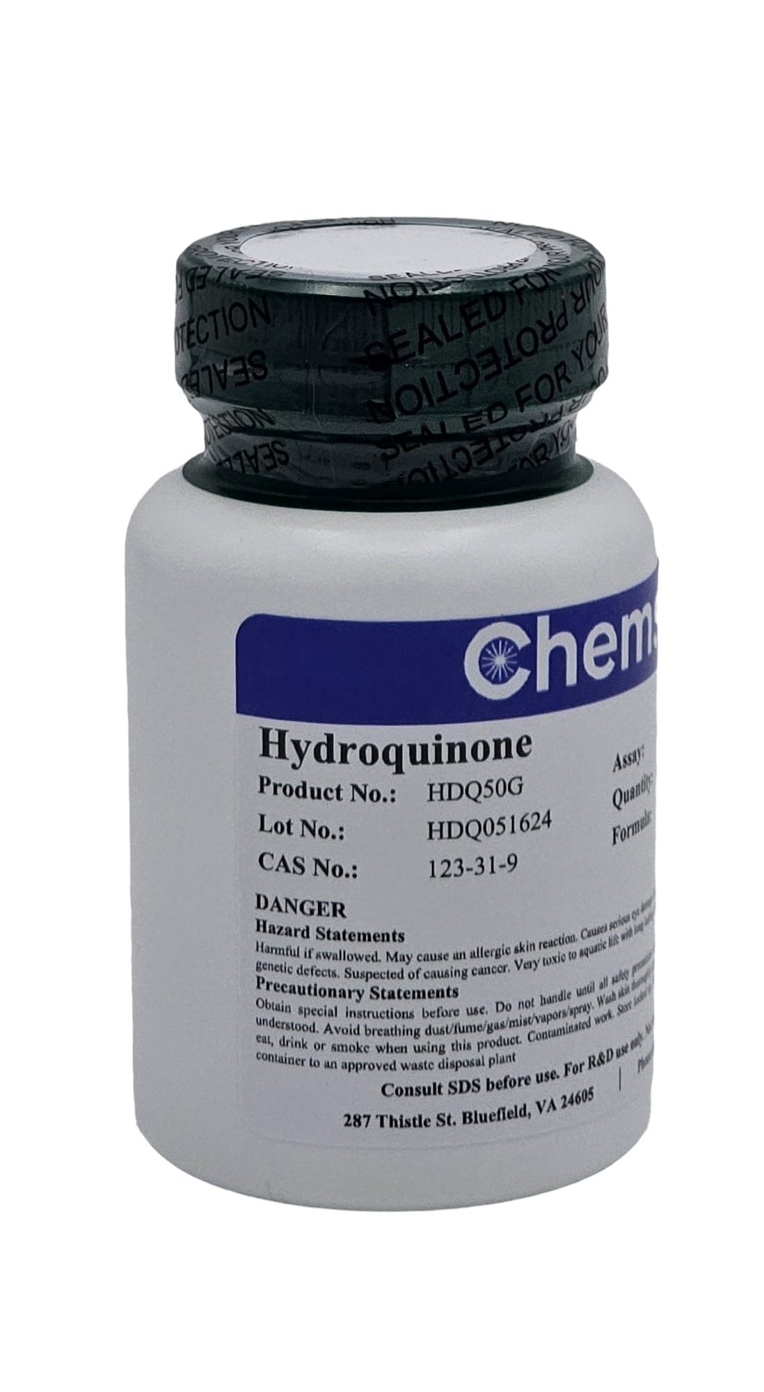 Hydroquinone, 99+%, 50g