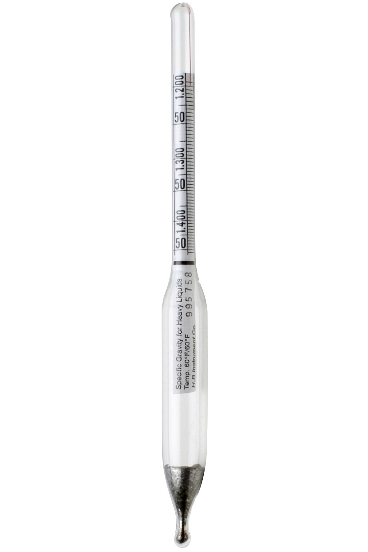 SP Bel-Art, H-B DURAC 1.000/1.070 Specific Gravity Hydrometer for Liquids Heavier Than Water (B61801-5300)