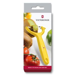 Victorinox VIC-7.6079.8 Specialty Knives & Tools Peelers Universal Micro-Serrated Yellow