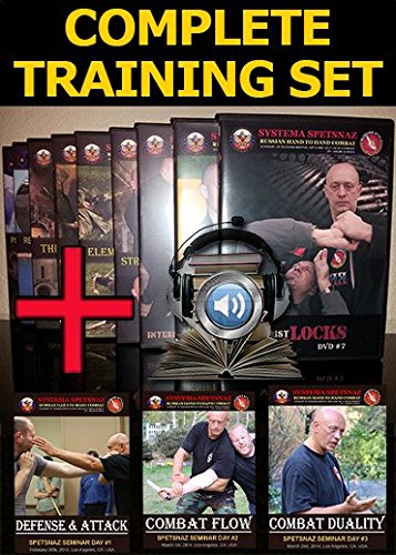 RUSSIAN MARTIAL ART DVD - COMBAT FLOW - 2 hours of Russian Systema Training Video by Russian Spetsnaz. Street Self-Defense Training – Instructional Hand to Hand Combat DVD