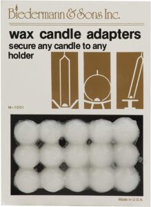 wax dots candle adapter (set of 15 dots)