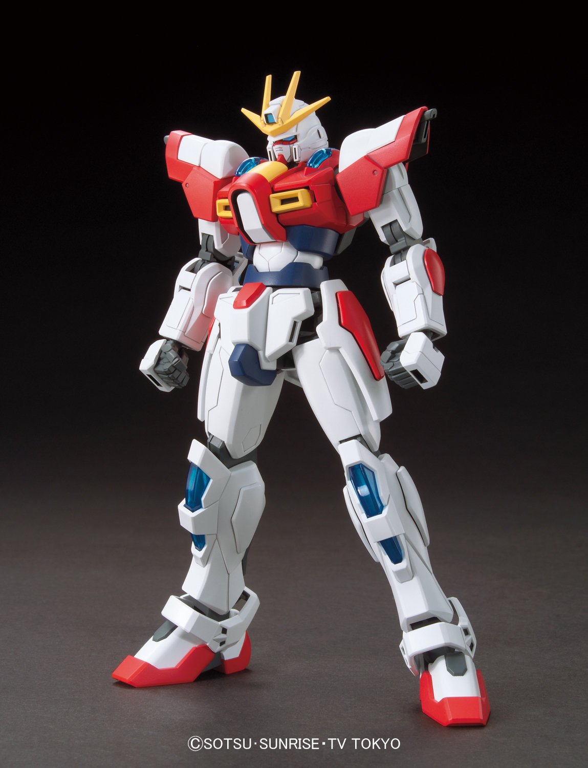 Bandai Hobby - Gundam Build Fighters Try - #18 Build Burning Gundam, Bandai HGBF 1/144 Model Kit