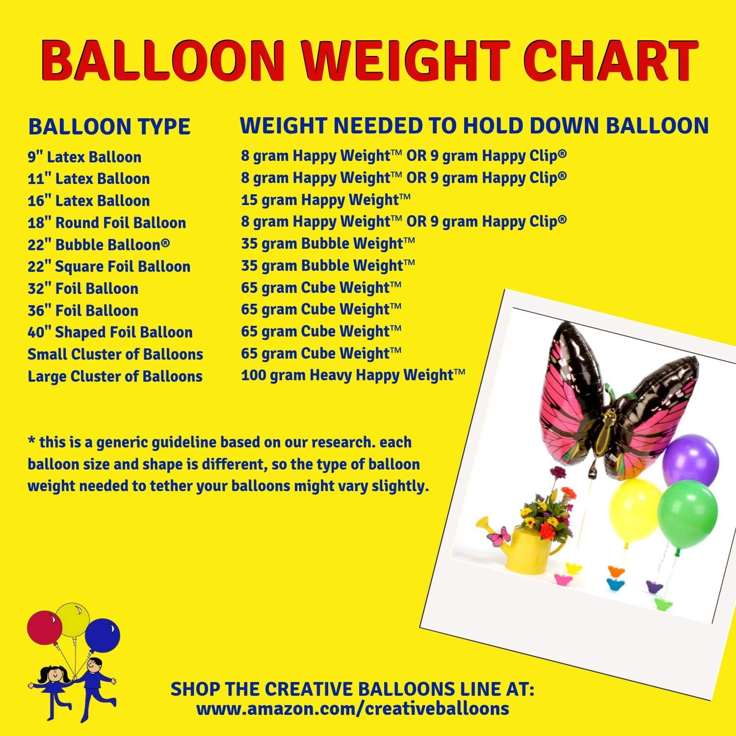 Bubble Weight Balloon Weight, 35g, Metallic Gold, 10 Piece