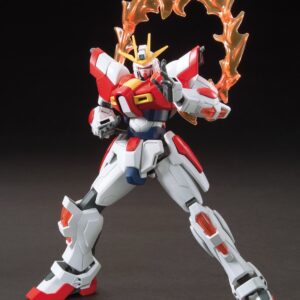 Bandai Hobby - Gundam Build Fighters Try - #18 Build Burning Gundam, Bandai HGBF 1/144 Model Kit