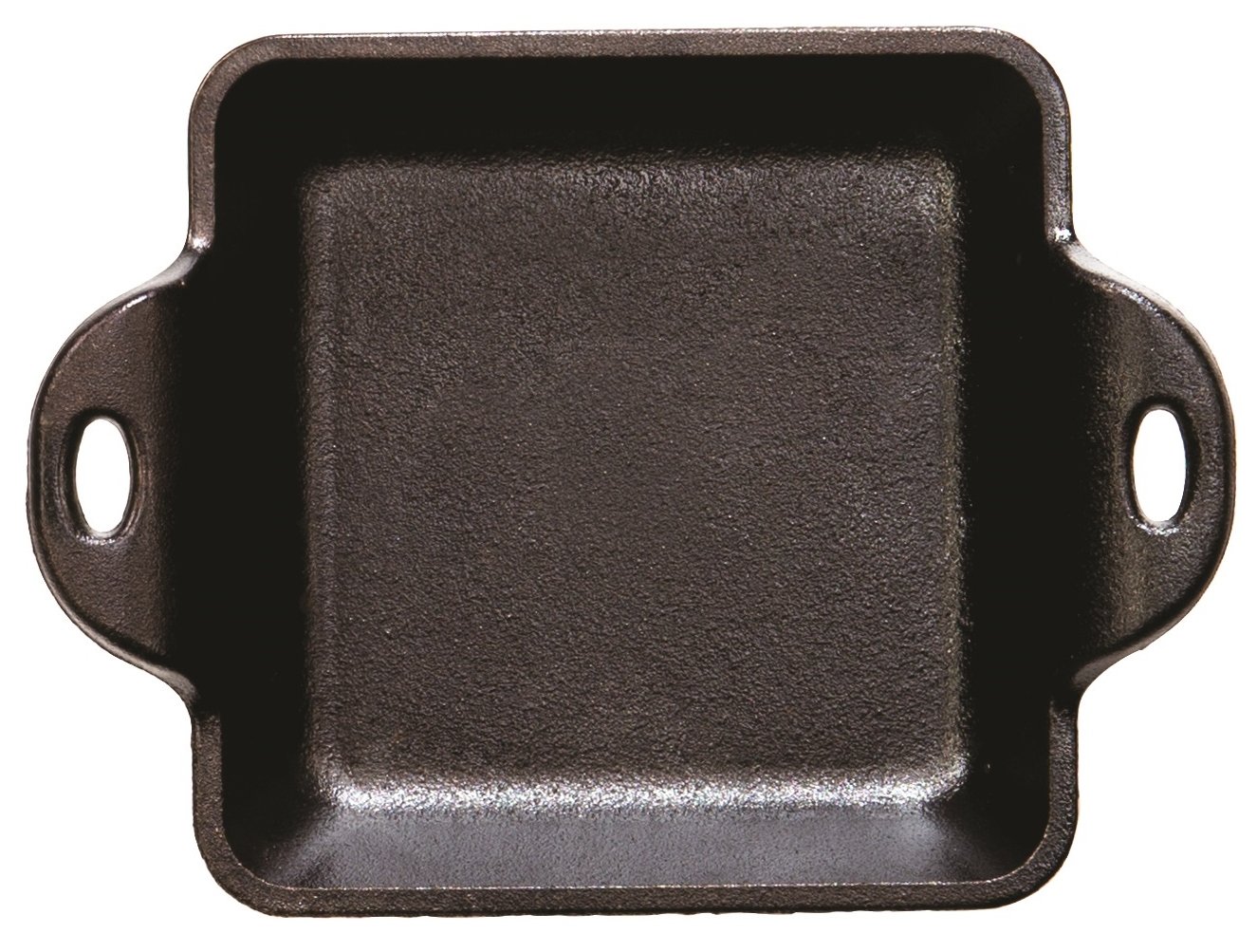 Lodge Heat Enhanced and Seasoned Cast Iron Mini Server, Square, 10-Ounce