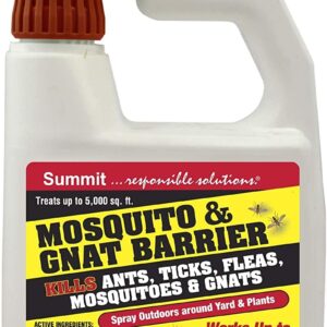 Mosquito & Gnat Barrier, Hose-End Sprayer, Qt.