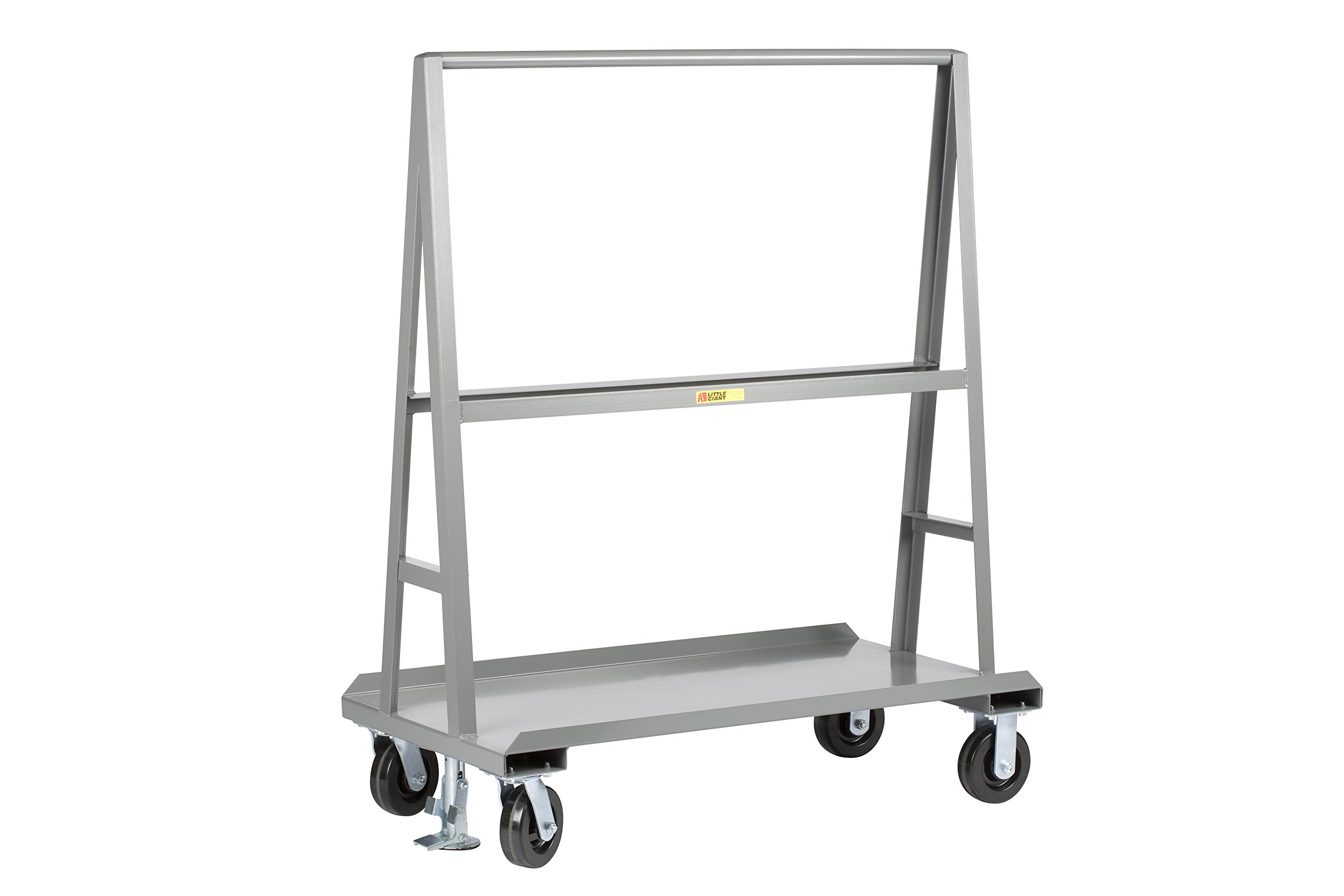 Little Giant AF-2460-2R-FL "A" Frame Sheet and Panel Truck, 24" x 60", Gray