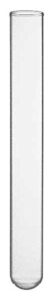 kimble chase 60cm13 soda-lime glass unmarked disposable culture tube, 100 mm length x 13 mm od (pack of 1000)