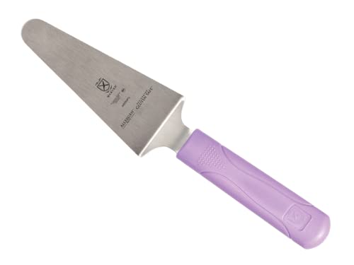 Mercer Culinary Millennia Pie Server/Spatula, 5 Inch x 2 Inch Blade, Purple Handle,