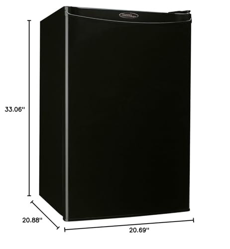 Danby Designer 4.4 Cubic Feet Compact Refrigerator (DCR044A2BDD) Black