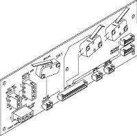 up interconnect (pcb) for pelton & crane pcb736