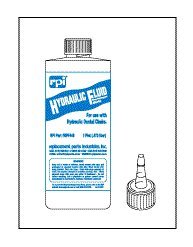 hydraulic fluid (12 count) for a-dec rpf453