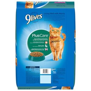 9Lives Plus Care Dry Cat Food, 12 lb. Bag