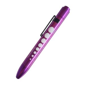 prestige medical soft led pupil gauge penlight, purple