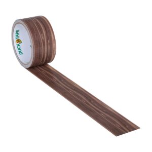 Duck Brand Printed Duct Tape Single Roll, Woodgrain (283051)