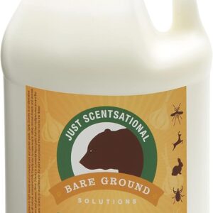 Just Scentsational Bare Ground Solutions GAR-128 All Natural Liquid Garlic Barrier and Repellent, 128 oz (1 Gallon)