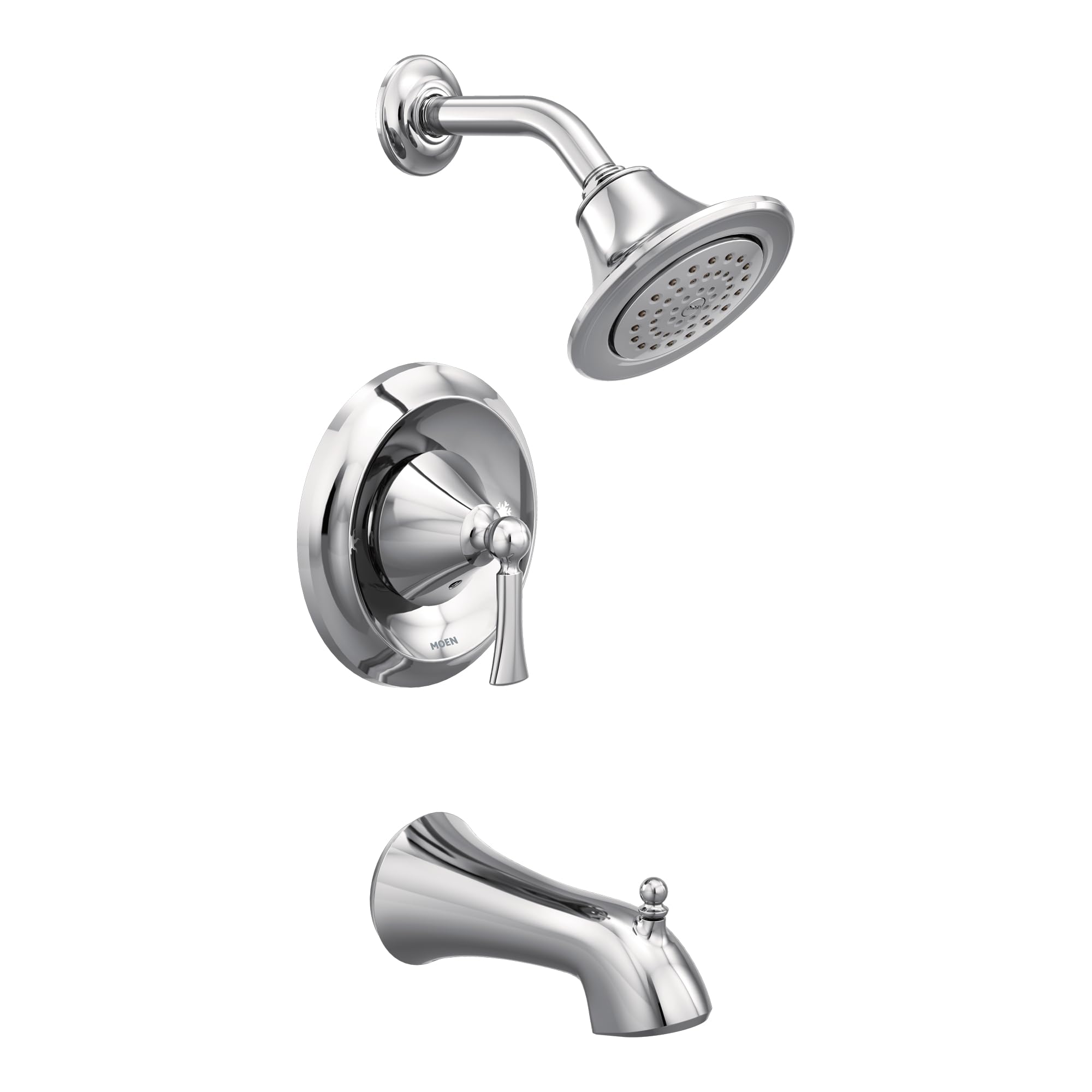 Moen Wynford Chrome Posi-Temp Tub and Eco-Performance Shower Trim Kit Valve Required, T4503EP