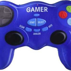 iscream Game On! Video Game Controller Shaped 17.5" x 14" Microbead Accent Pillow