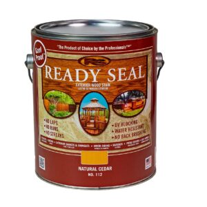 1 gal Ready Seal 112 Natural Cedar Exterior Stain and Sealer For Wood