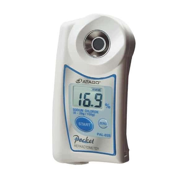 Atago PAL-03S Special-scale Refractometer, Sodium Chloride