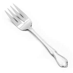 chateau by oneida, stainless cold meat fork