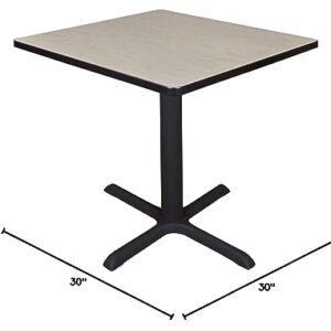 Cain 30" Square Breakroom Table- Maple