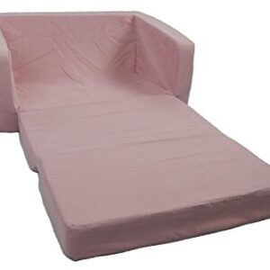 Fun Furnishings Toddler Flip Sofa, Pink