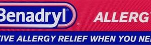 Benadryl Ultratabs Antihistamine Allergy Relief with Diphenhydramine HCl, 24 Count