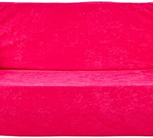 Fun Furnishings 55204 Furnishings Toddler Flip Sofa, Hot Pink