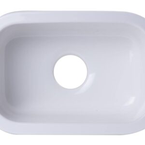 ALFI brand AB1218 Kitchen Sink, White