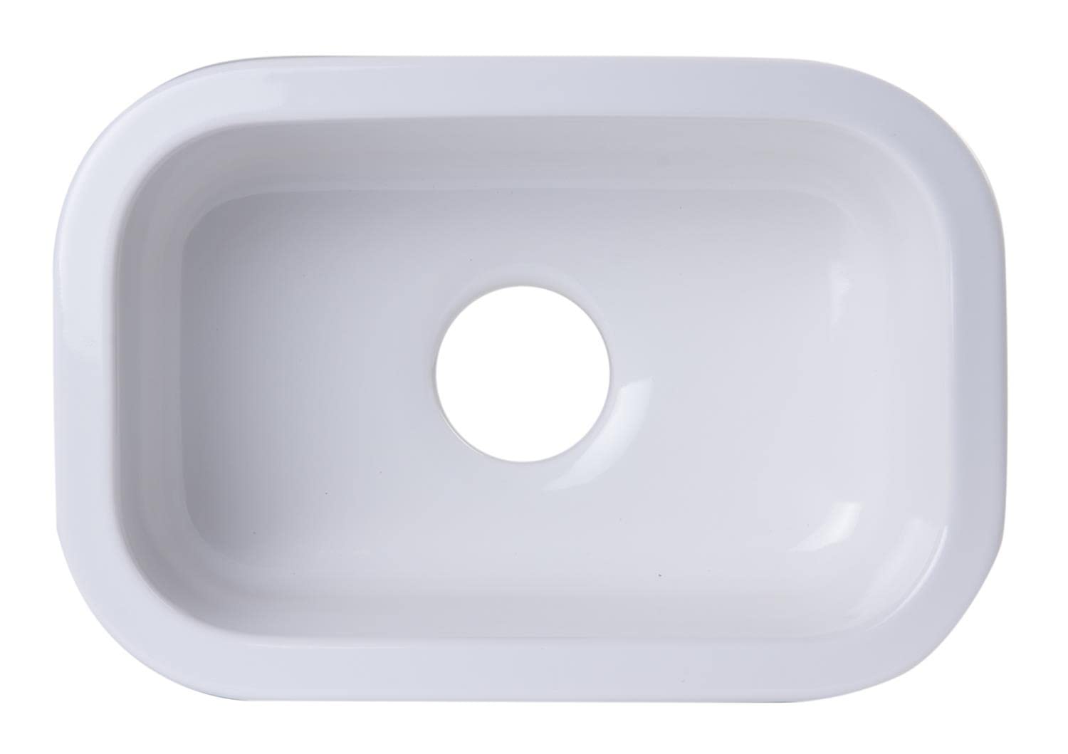 ALFI brand AB1218 Kitchen Sink, White