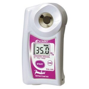 atago pal-39s special-scale refractometer, hydrogen peroxide