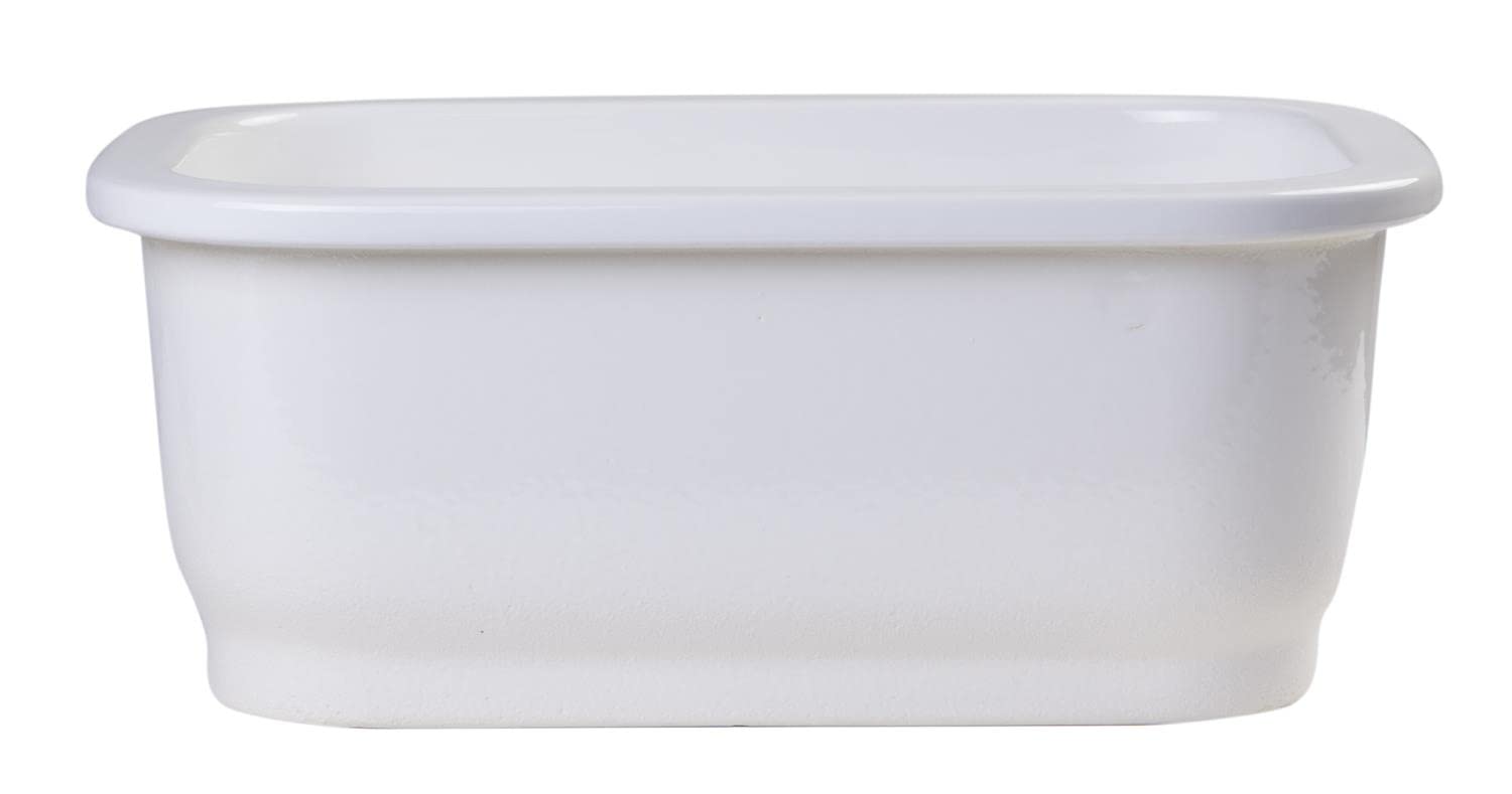 ALFI brand AB1218 Kitchen Sink, White