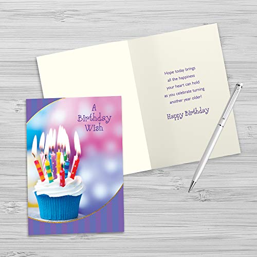 Designer Greetings Assorted All Occasion Cards (12 Foiled and Embossed Greeting Cards) – Birthday, Sympathy, Get Well, New Baby, Wedding, Thank You, Anniversary, Friendship