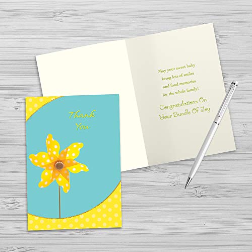 Designer Greetings Assorted All Occasion Cards (12 Foiled and Embossed Greeting Cards) – Birthday, Sympathy, Get Well, New Baby, Wedding, Thank You, Anniversary, Friendship