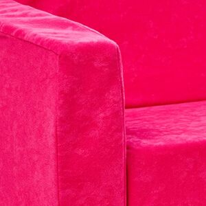 Fun Furnishings 55204 Furnishings Toddler Flip Sofa, Hot Pink