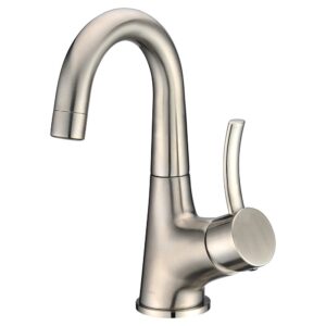 dawn ab39 1170bn single-lever lavatory faucet, brushed nickel