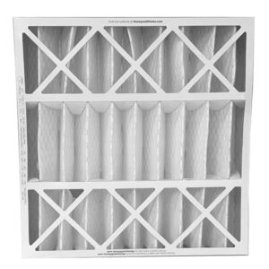 Honeywell FC100A1011-20" x 20" x 4" Pleated Air Filter, MERV 11 Bundle with Same Day Supply Filter Change Reminder (2)