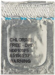 hach 1407799 dpd free chlorine reagent powder pillows, 5 ml, (pack of 100)