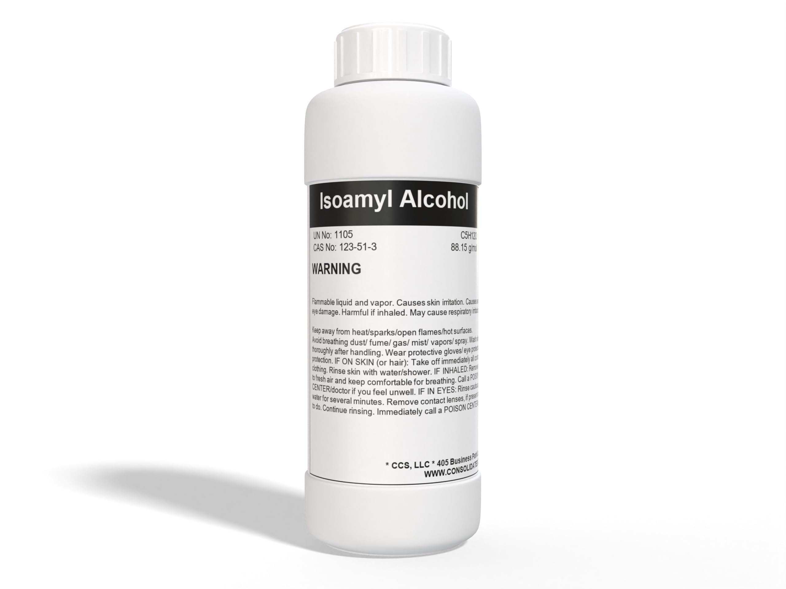 Isoamyl Alcohol 4 Fl Oz 100mL Glass Bottle