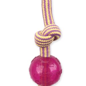 Mammoth Pet Products Large 20" Extra 3 Knot Tug w/TPR Ball